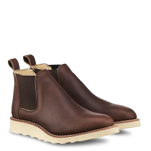 Supportive sole Seamless Interior Construction 6-Inch Chelsea Women's Boots 3445 - Amber Harness