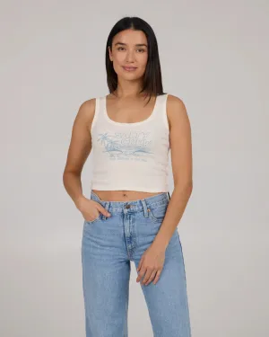 A-Frame Tank Top - Off White Lightweight Mesh Lining industrial use