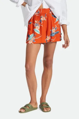 Relax Mode Casual Vibe Paradise Short - Burnt Red