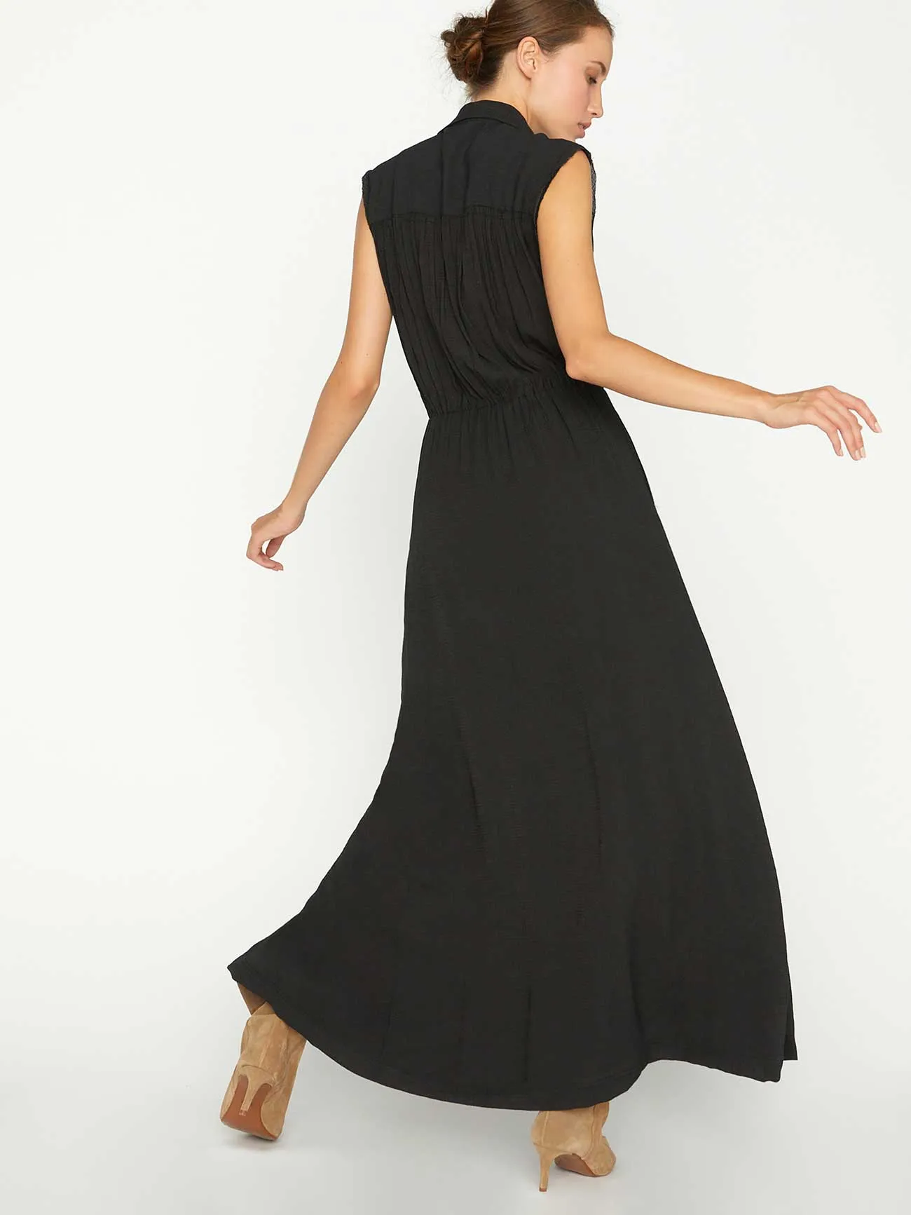 Sleek Flow The Madsen Sleeveless Maxi Dress