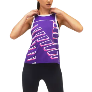 Anti Odor Coating Women's Printed Fast Flight Tank