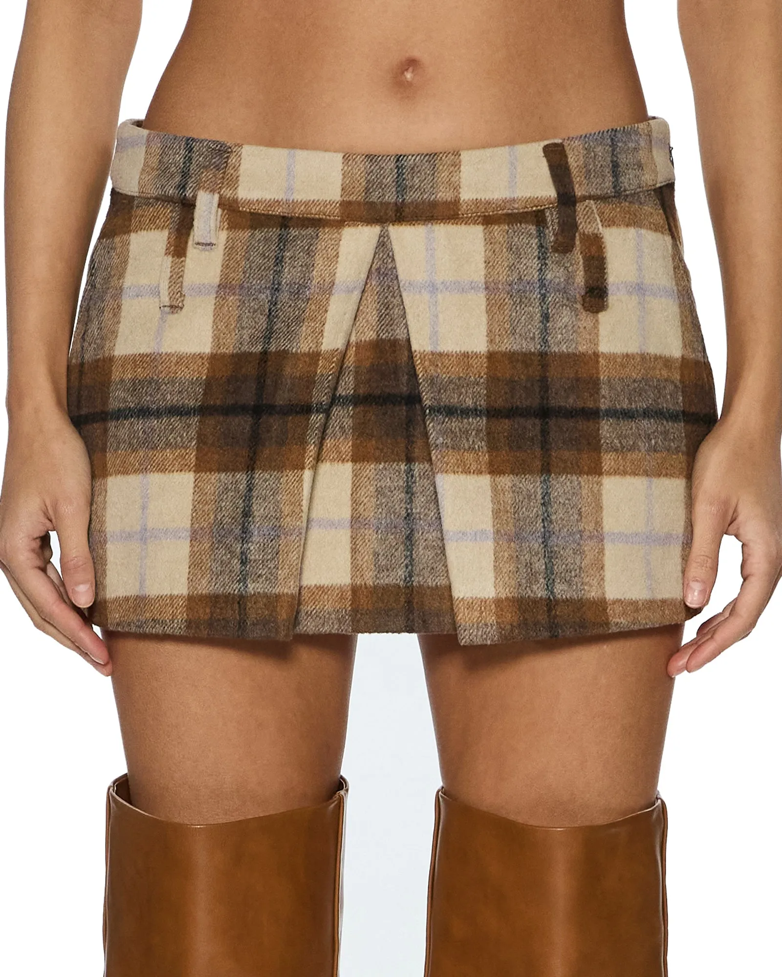 Everyday Line ADDISON SKIRT PLAID