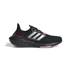 ADIDAS GX5928 ULTRABOOST 22 WMN'S (Medium) Black/Silver/Pink Primeknit Running Shoes track running shoes Padded interior