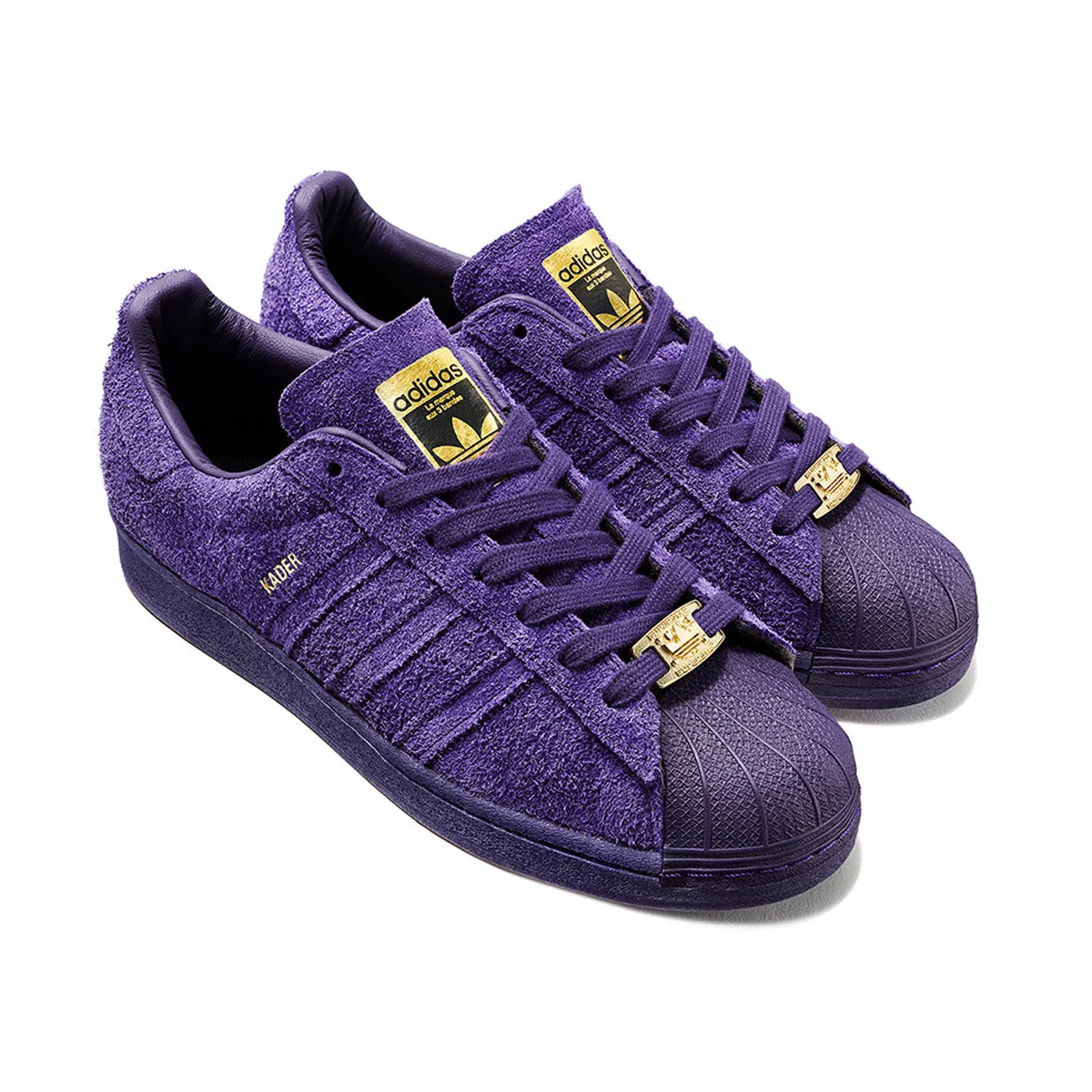 Adidas Kader Superstar ADV Dark Purple Skate Ready Mesh Upper
