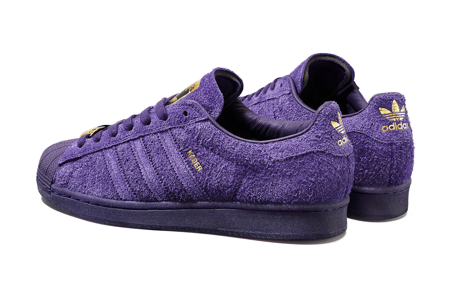 Pro Grip Skateboarder Adidas Kader Superstar ADV Dark Purple
