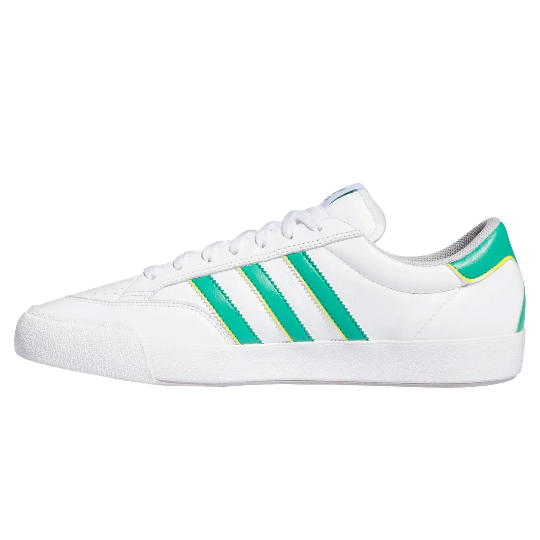 adidas Nora White/Court Green Smooth Surface Essential Wear