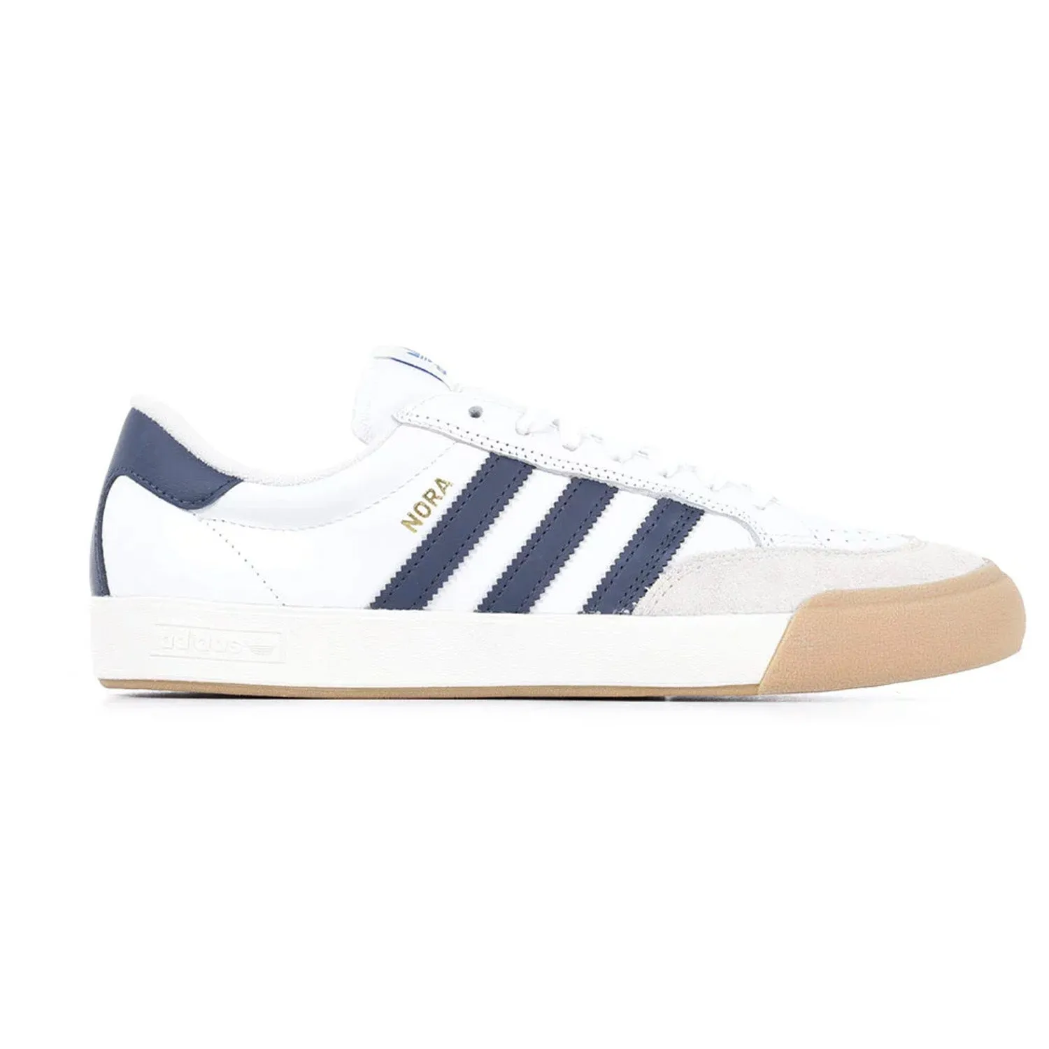 Heritage Style Low Build Adidas Nora White/Navy/Gum