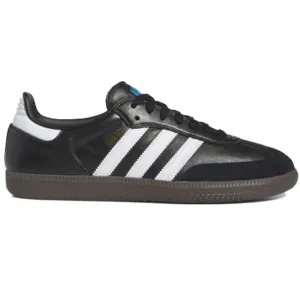 Adidas Samba ADV Core Black/White/Gum Elastic Wear Bold Patterns