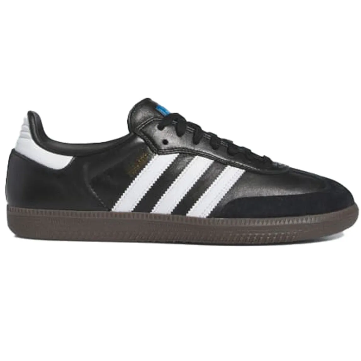 Adidas Samba ADV Core Black/White/Gum Elastic Wear Bold Patterns