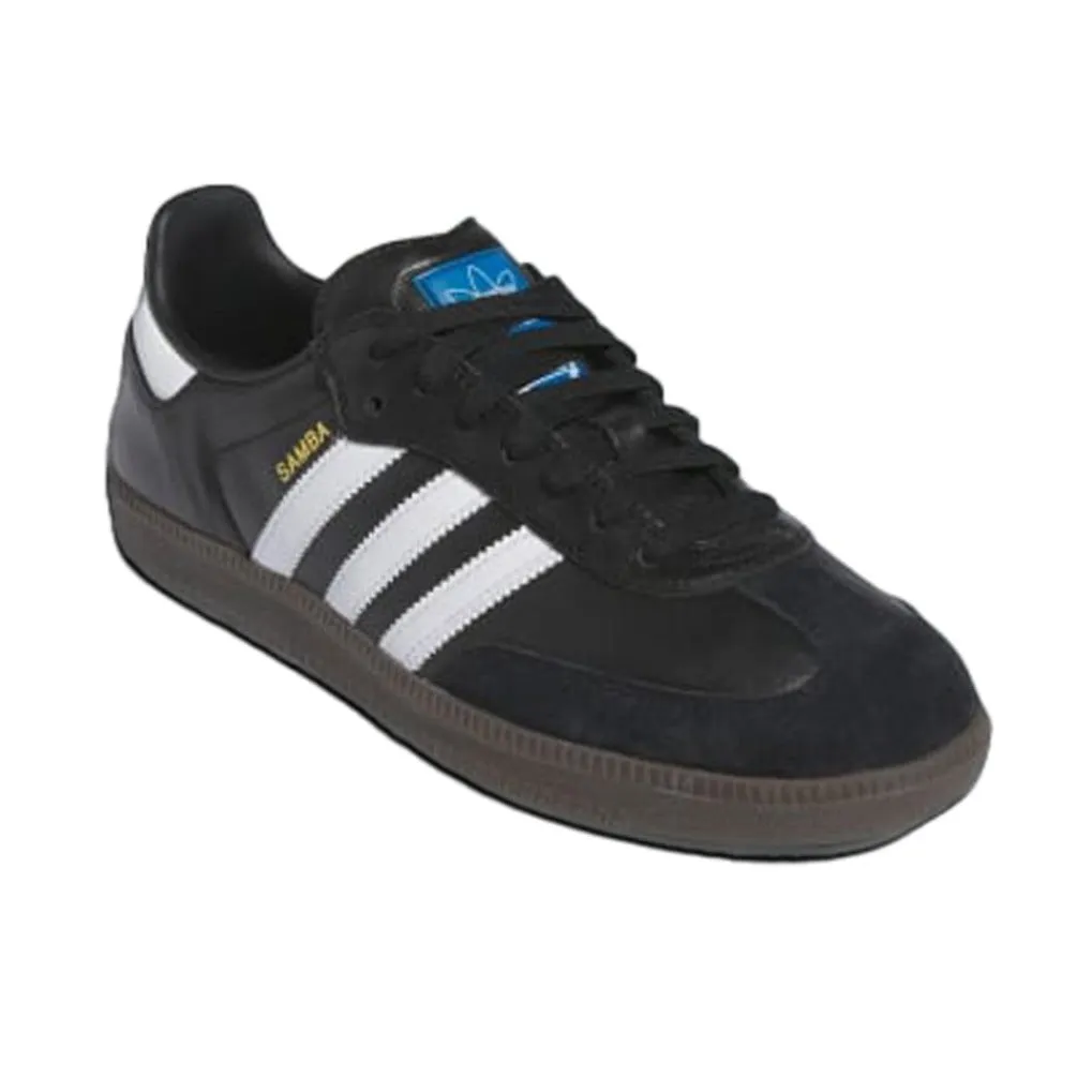 Hardwearing Sole Adidas Samba ADV Core Black/White/Gum