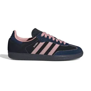 Adidas Samba OG 'Black Wonder Mauve Indigo' Women's Shoes Secure Genuine Leather Upper