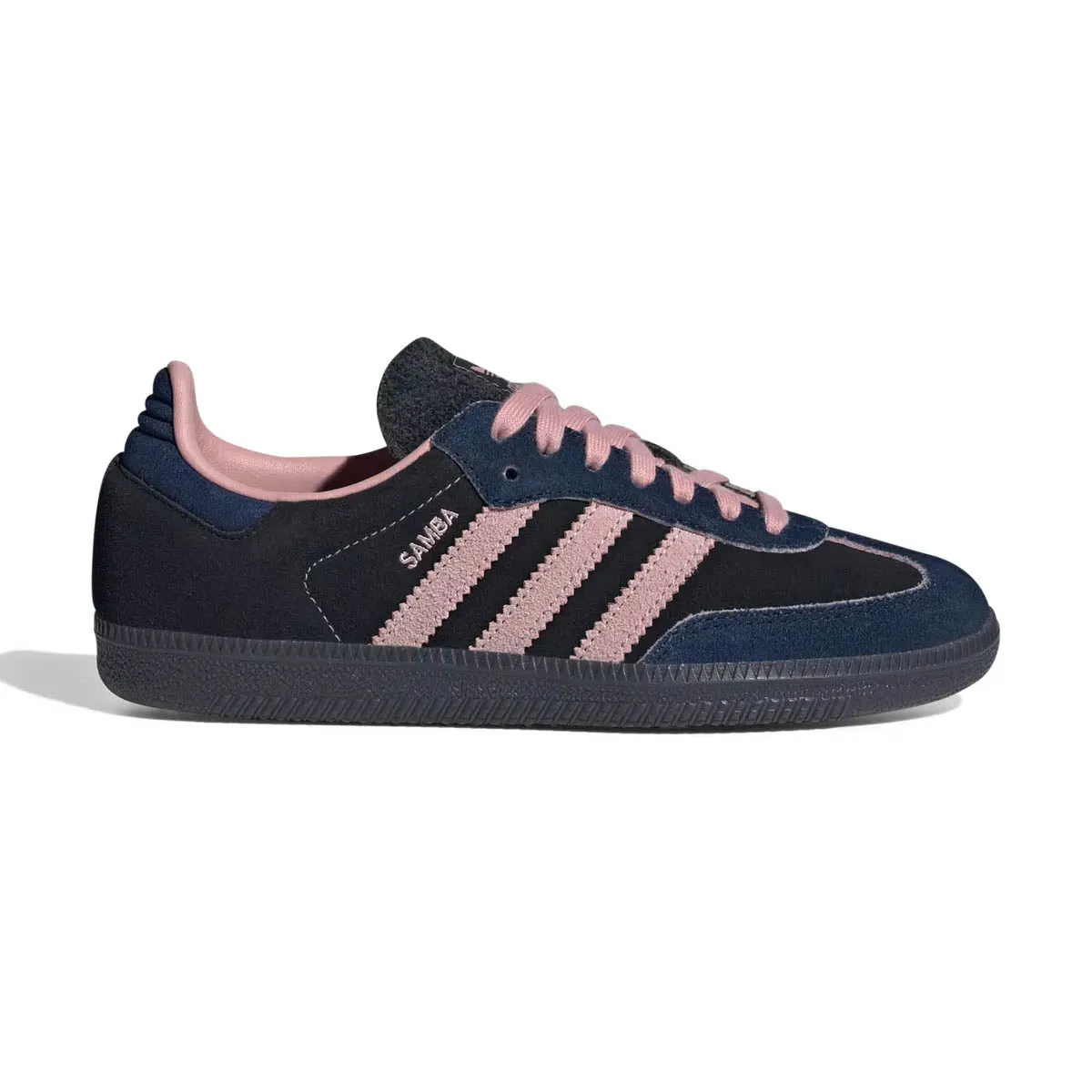 Adidas Samba OG 'Black Wonder Mauve Indigo' Women's Shoes Secure Genuine Leather Upper