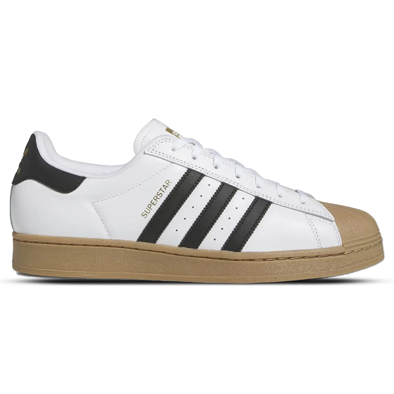 adidas Superstar ADV White/Black/Gum Breathable Design Pro Level Fit