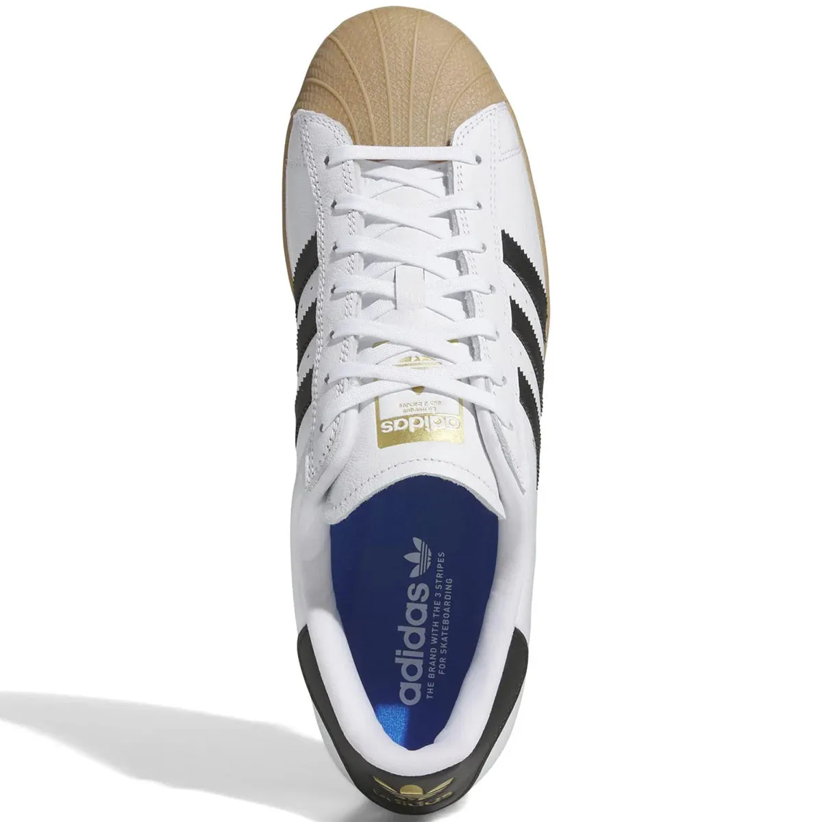 All Purpose Fit mesh material adidas Superstar ADV White/Black/Gum
