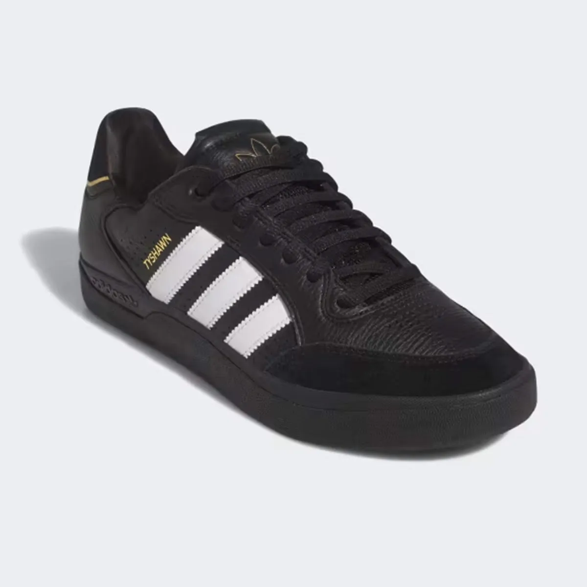 Adidas Tyshawn Low Black/White/Gold Extreme Comfort Ultimate Flex