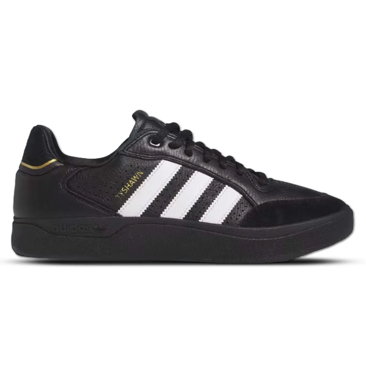 Shock Guard Soft Walk Adidas Tyshawn Low Black/White/Gold