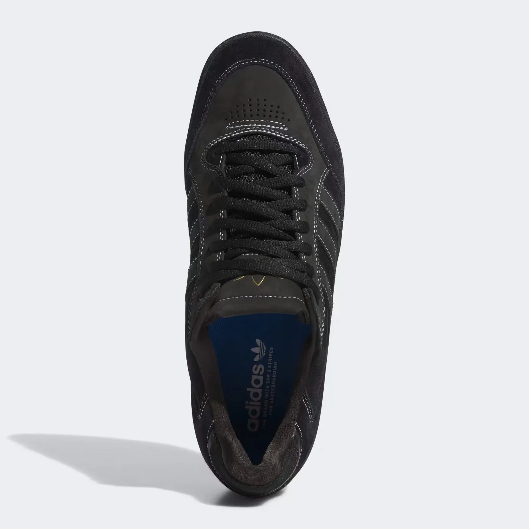 adidas Tyshawn Low Core Black / Cloud White / Gold Metallic Comfort Tongue Synthetic Upper