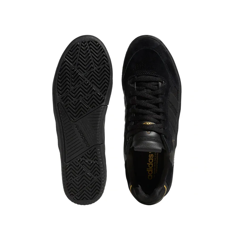 foldable Adidas Tyshawn Low Core Black/Black/Gold