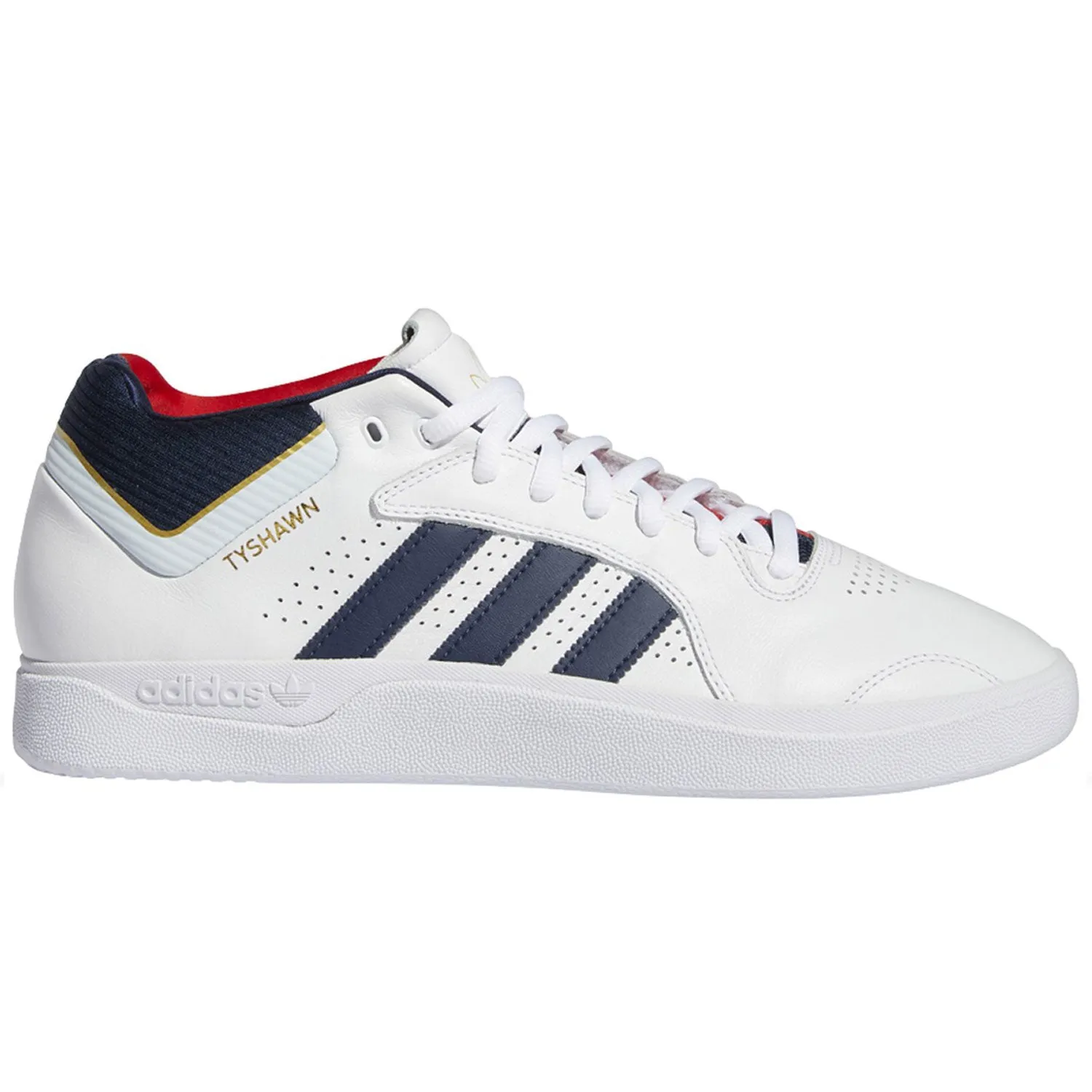 Street Power Quick Drying Adidas Tyshawn White/ Navy/Red