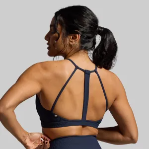 Break the Limits Sports Bra (BP Navy) Ultra Soft Interior