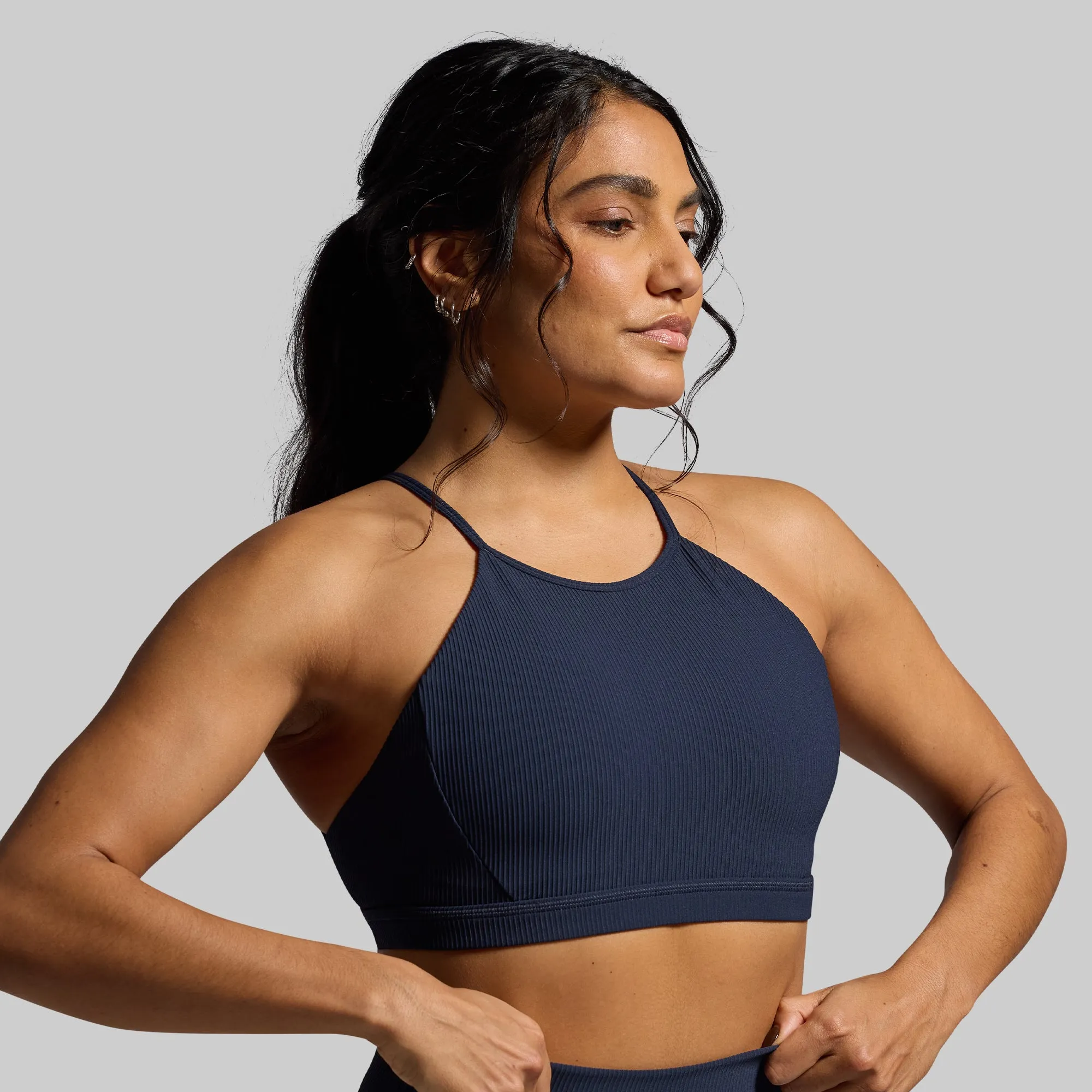 Break the Limits Sports Bra (BP Navy) Non-Slip Structure Breathable Lining