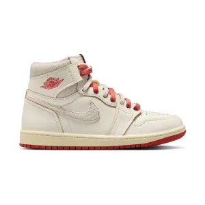 Air Jordan 1 High OG 'Rare Air Sail Cinnabar' Women's Shoes Trend Glow