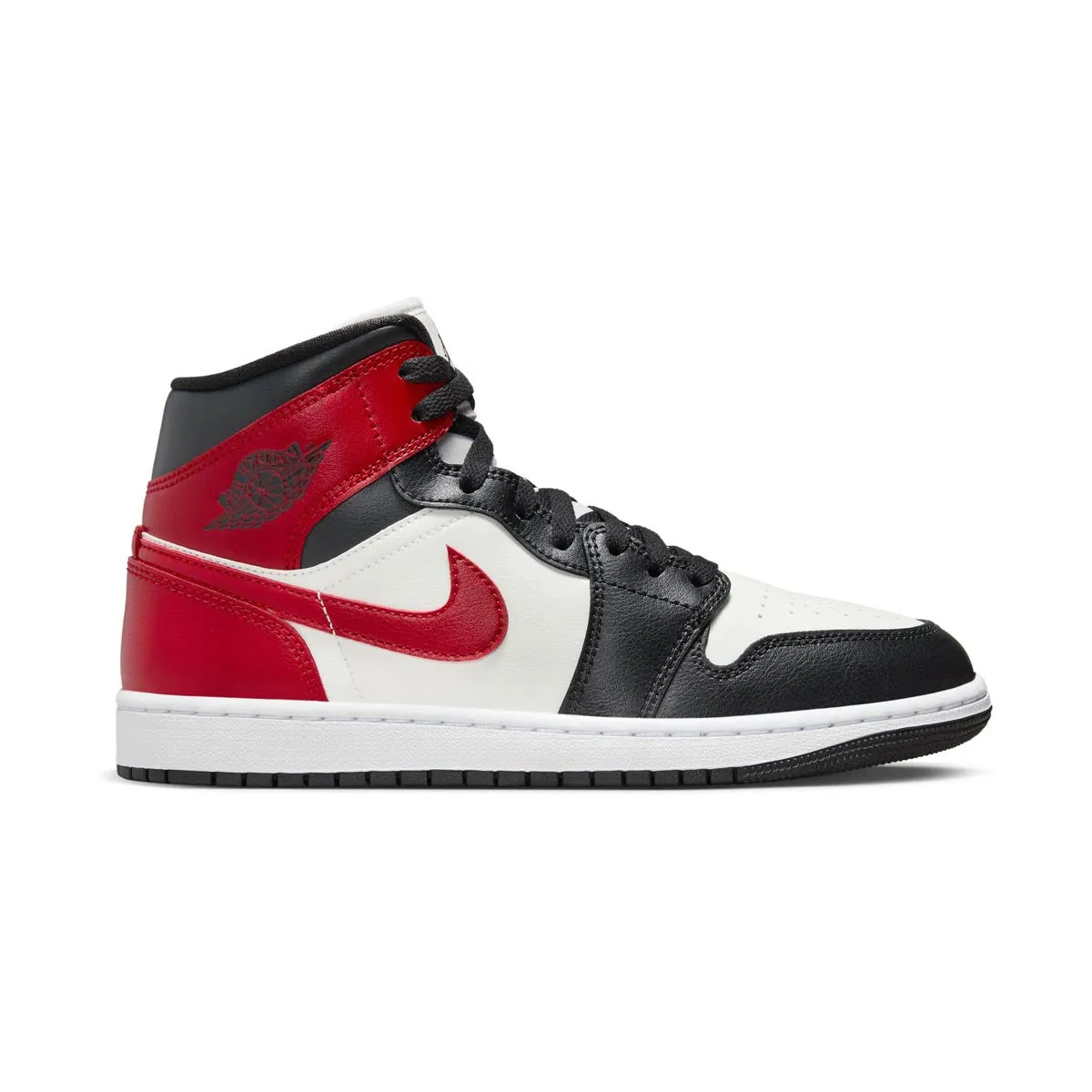 Air Jordan 1 Mid 'Gym Red Off Noir' Women's Shoes Hero Walk