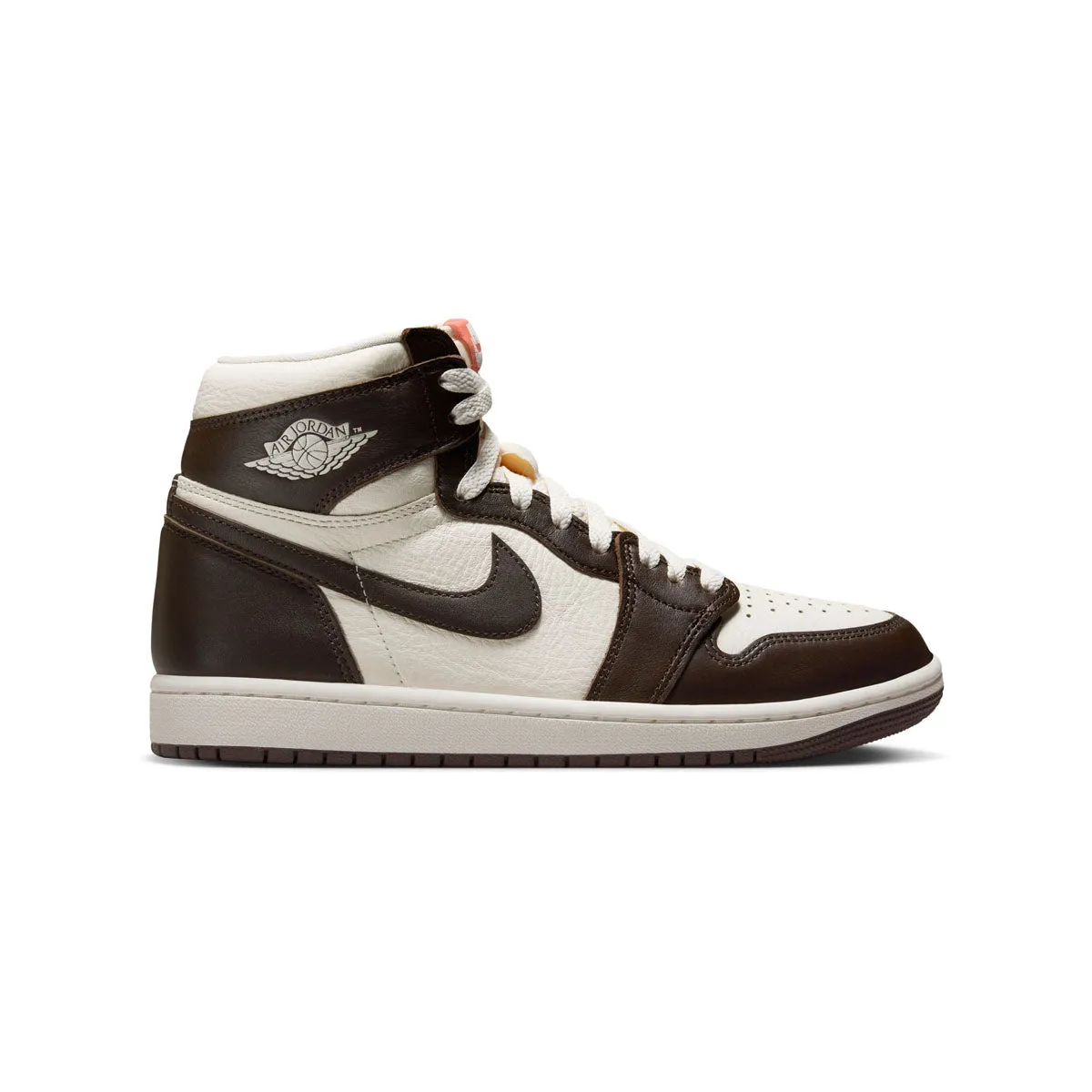 Moisture Wicking Fabric Wide Path Air Jordan 1 Retro High OG 'Baroque Brown and Sail' Women's Shoes