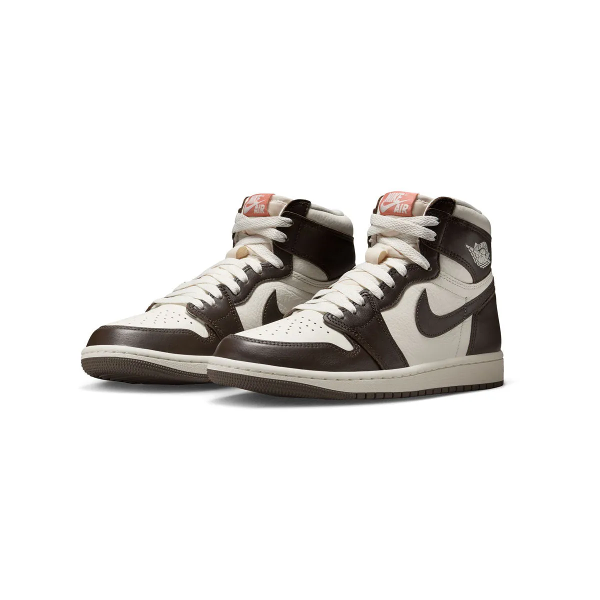 Air Jordan 1 Retro High OG 'Baroque Brown and Sail' Women's Shoes Anytime Go New In