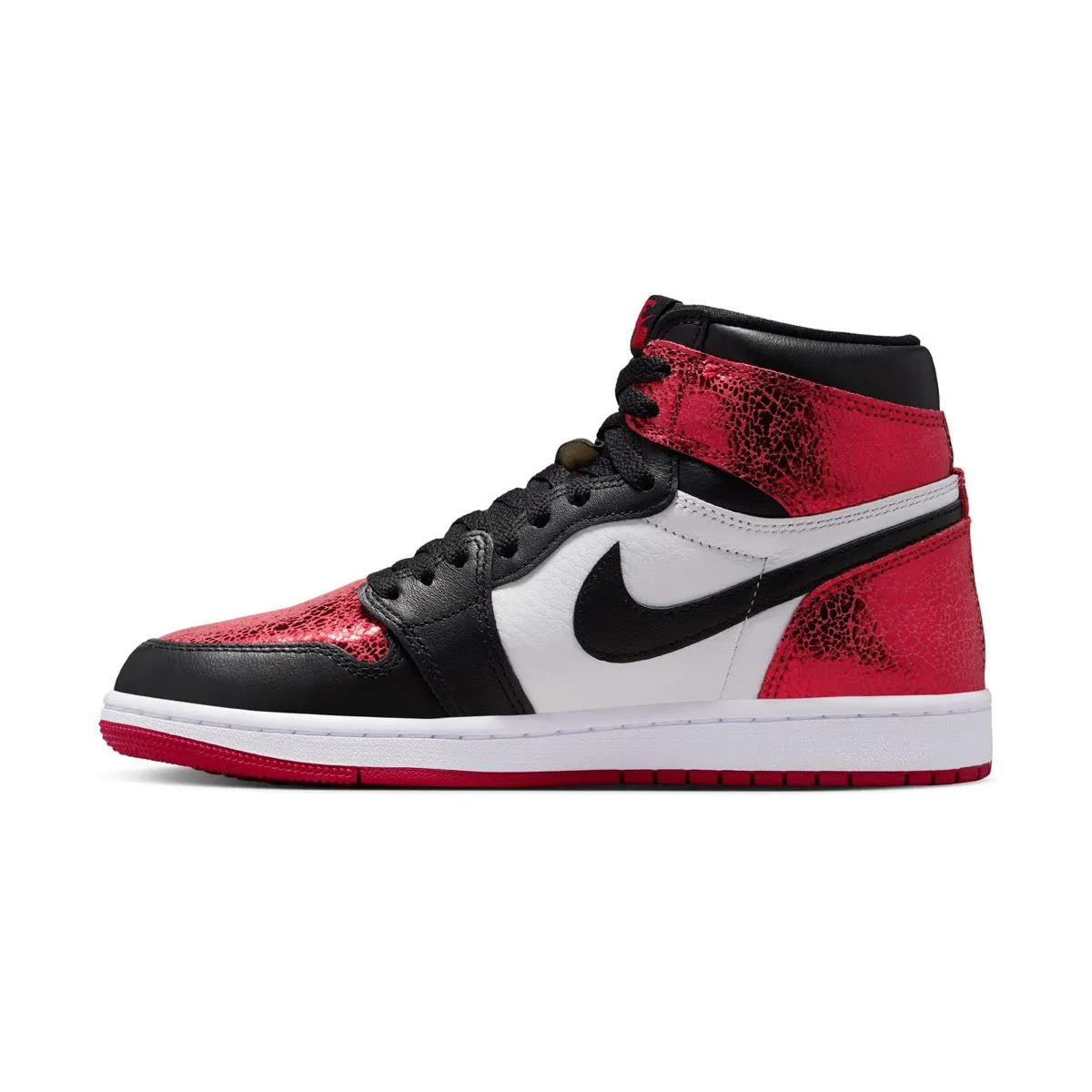 Air Jordan 1 Retro High OG 'Ruby' Women's Shoes Heel Stabilizer Flexibility Feature