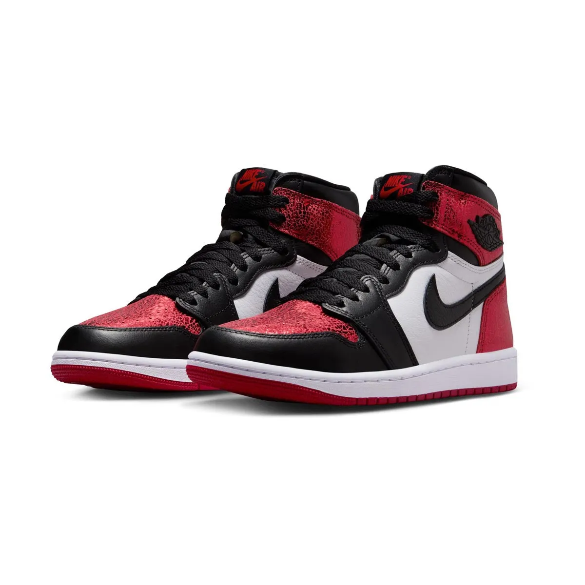 Impact Resistance Sweat Resistant Indoor Fitness Air Jordan 1 Retro High OG 'Ruby' Women's Shoes