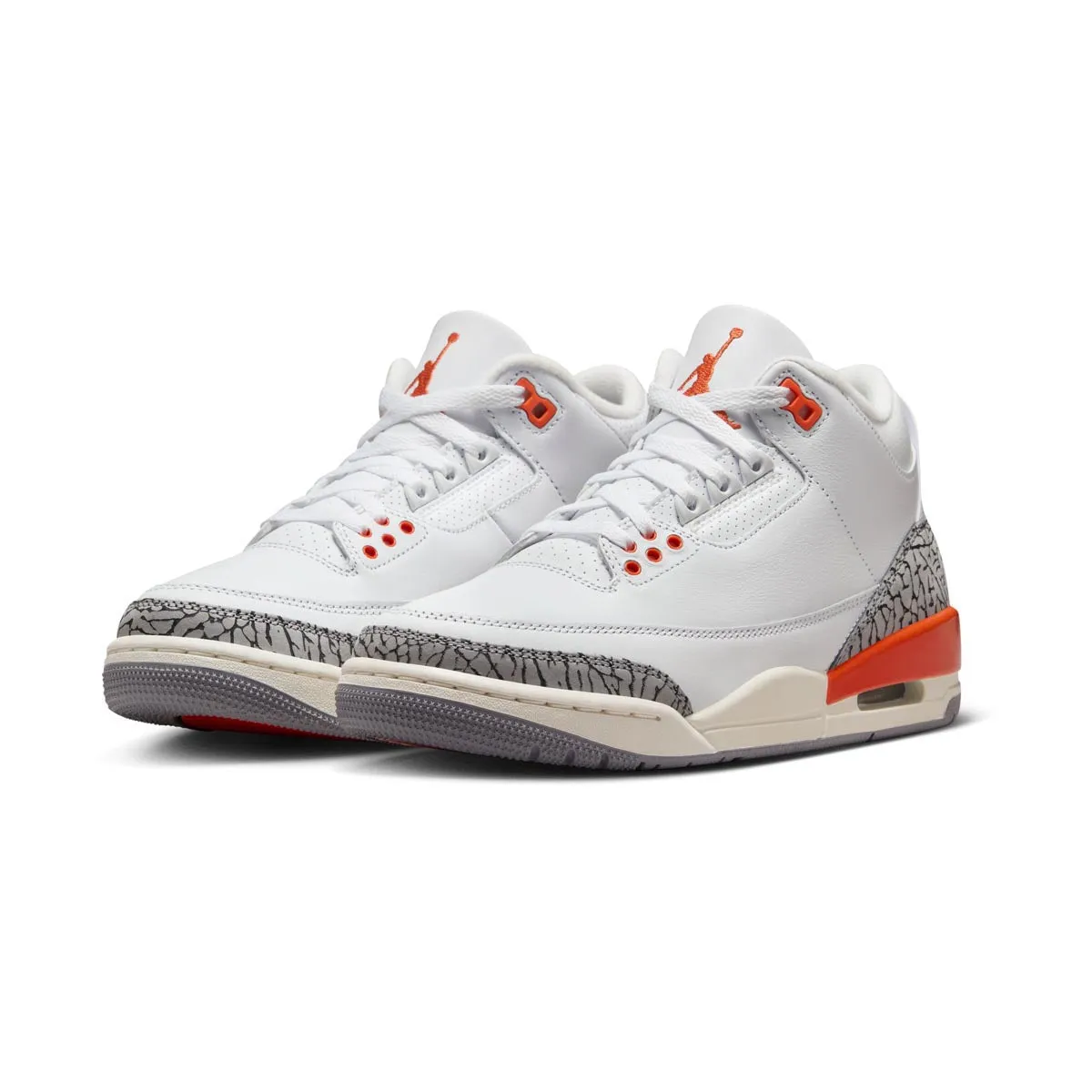 Air Jordan 3 Retro Women's Shoes Memory Foam Airport Travel