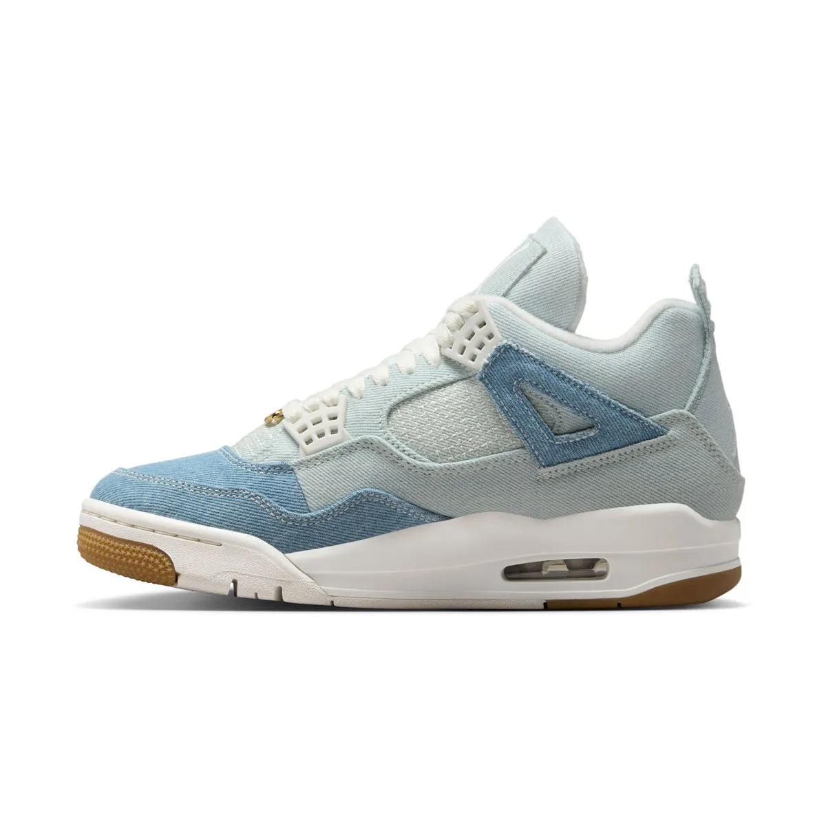 Airy Design Air Jordan 4 Retro 'Denim Worn Blue' Women's Shoe