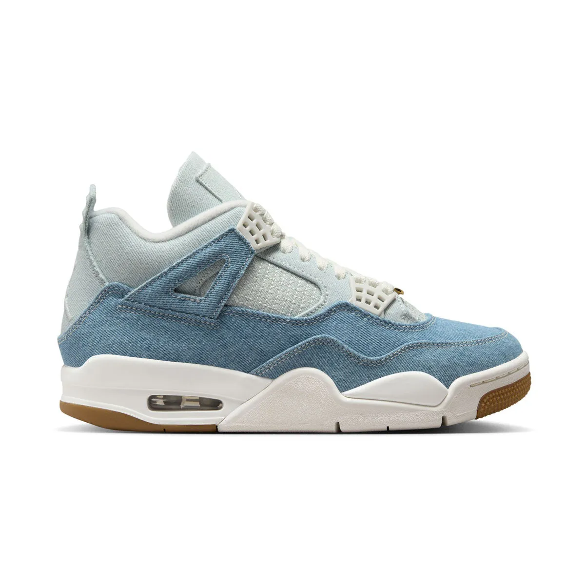 Air Jordan 4 Retro 'Denim Worn Blue' Women's Shoe mud proof All Day Comfort