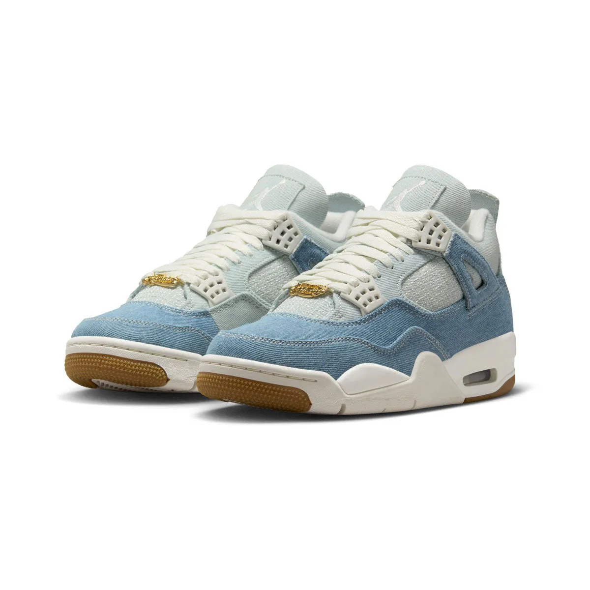 Anytime Go Air Jordan 4 Retro 'Denim Worn Blue' Women's Shoe