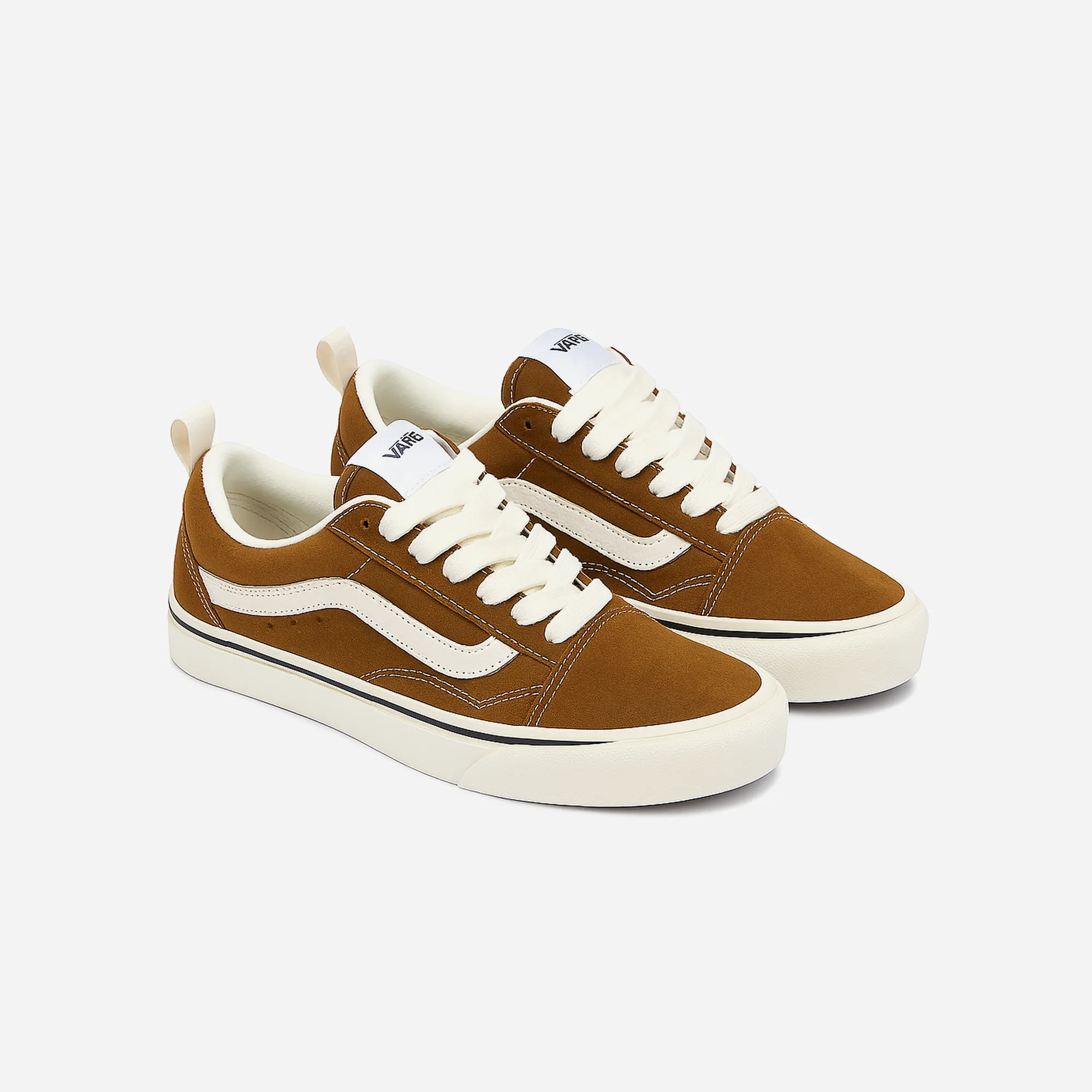 Vans Knu Skool Suede Shoe Brown Meal Go Shine Step