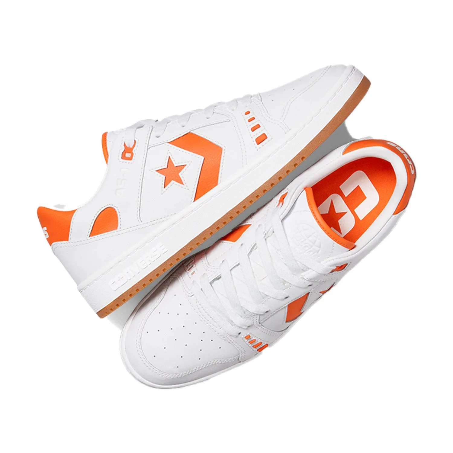 Anti Bacterial Flex Performance Converse CONS AS-1 Pro OX White/Orange/White