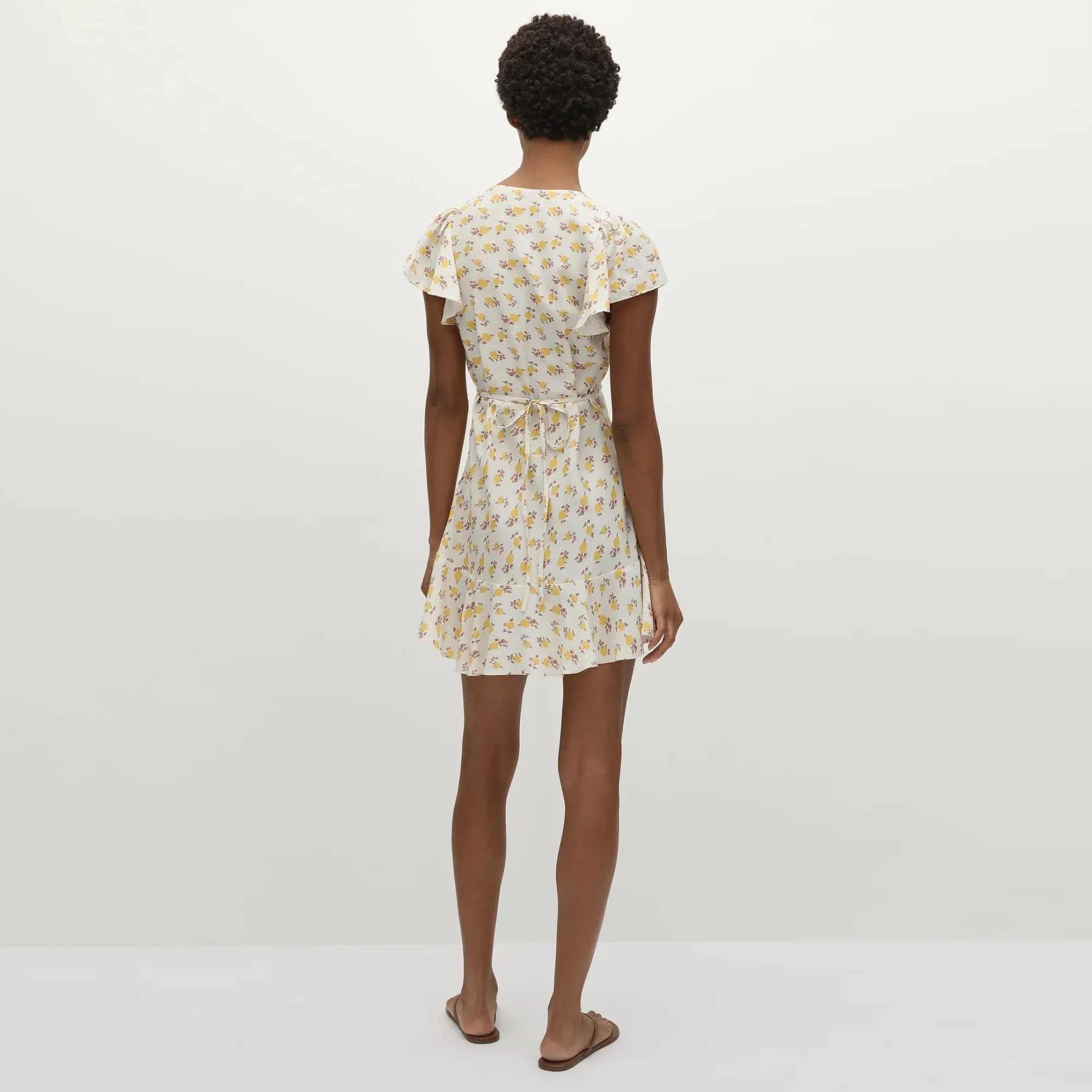 All-Season Comfort Alba Mini Dress (Hazy Rose Canary)