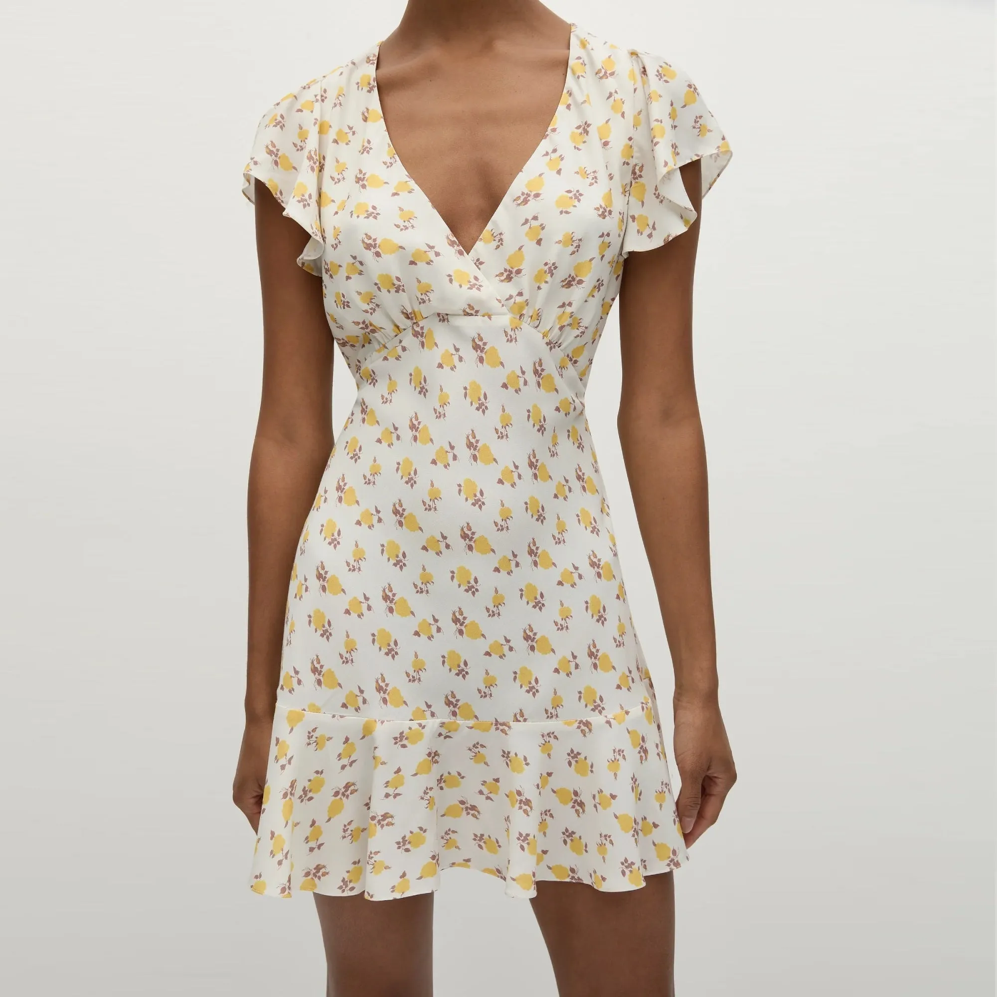 Alba Mini Dress (Hazy Rose Canary) Trend-Inspired Year Round