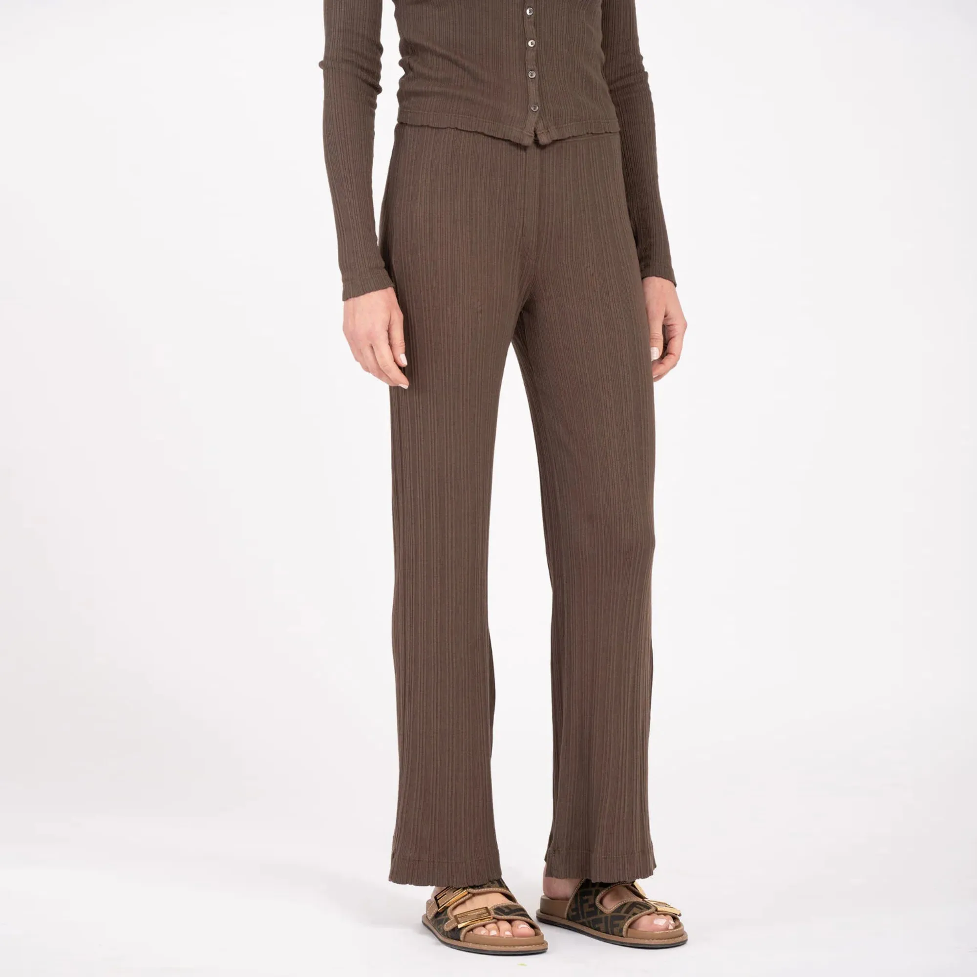 Mesh Comfort Active Look Alemi Pointelle Pant (Willow)