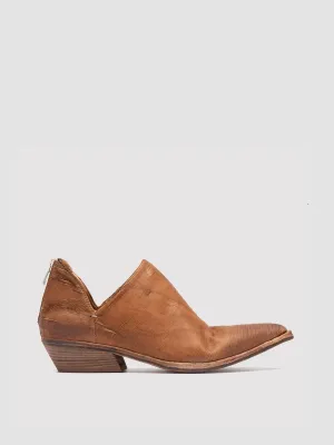 NOELIE DD 106 - Brown Suede Zipped Boots Reliable Fit Air Flow