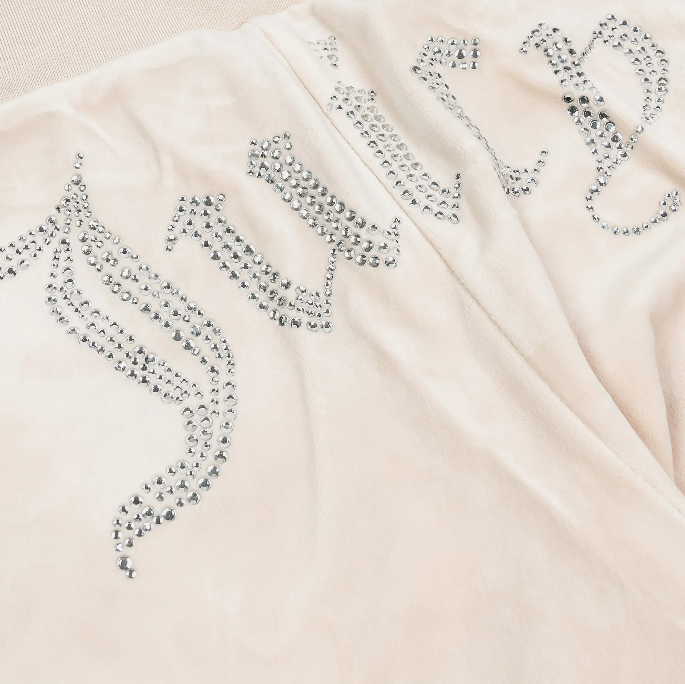 Og Big Bling Velour Womens Track Pants (Crystal) Layer Comfort Performance Ready