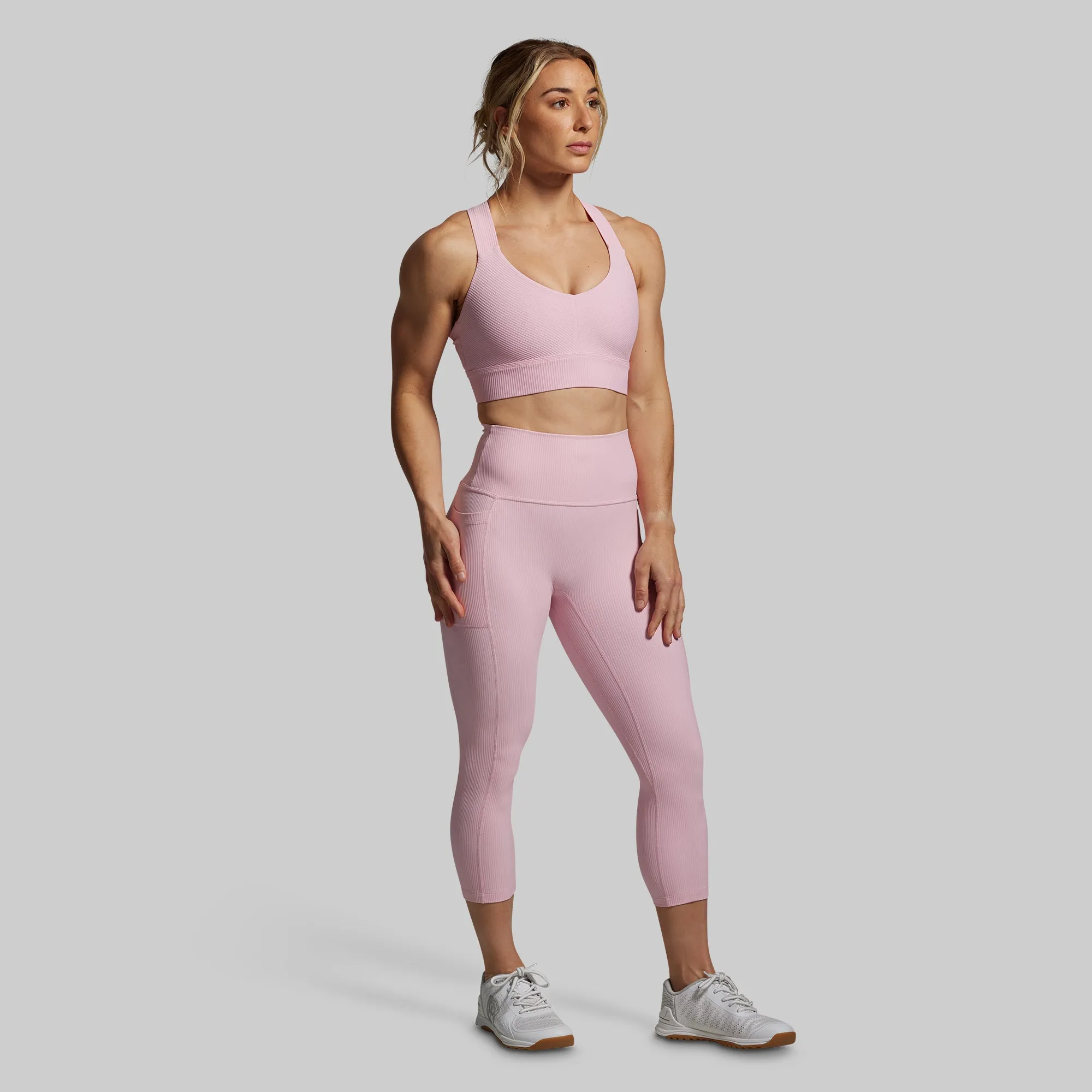 All or Nothing Sports Bra (Parfait) natural materials