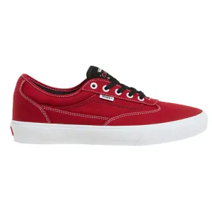 No Laces Vans - Skate Curren Caples (Red/White)