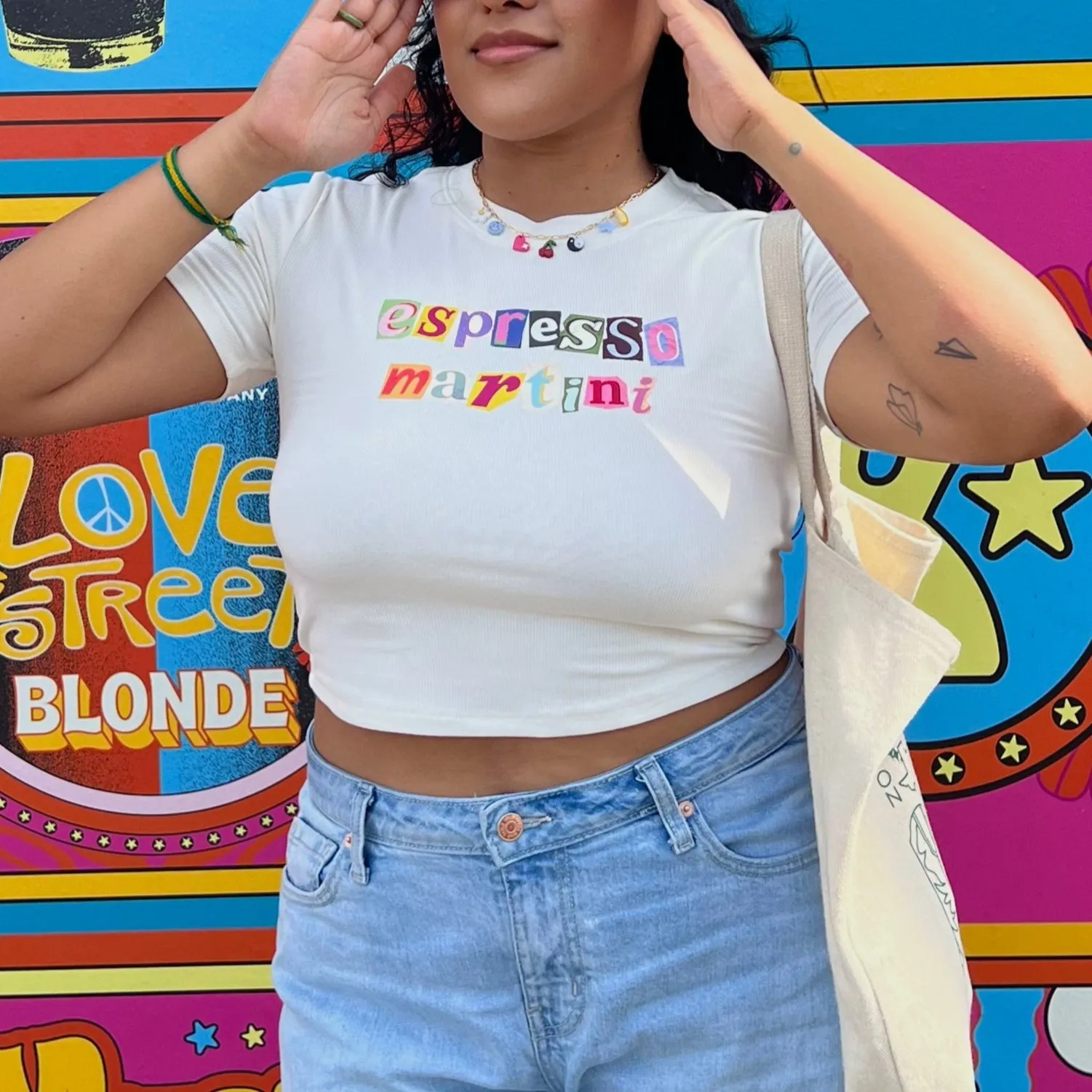 Espresso Martini Baby Tee UV protected