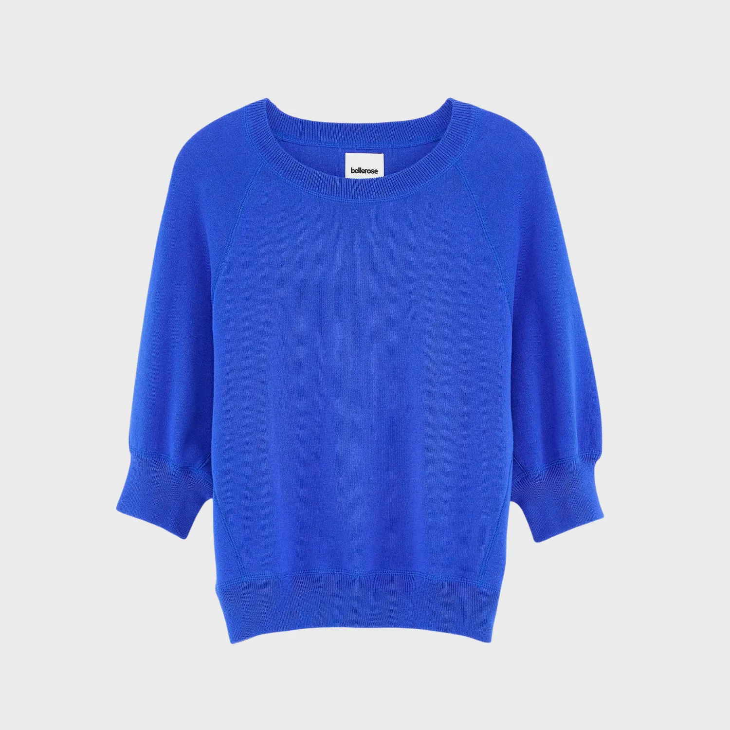 Cozy Mood Anglet Crewneck Sweater (Lazuli)