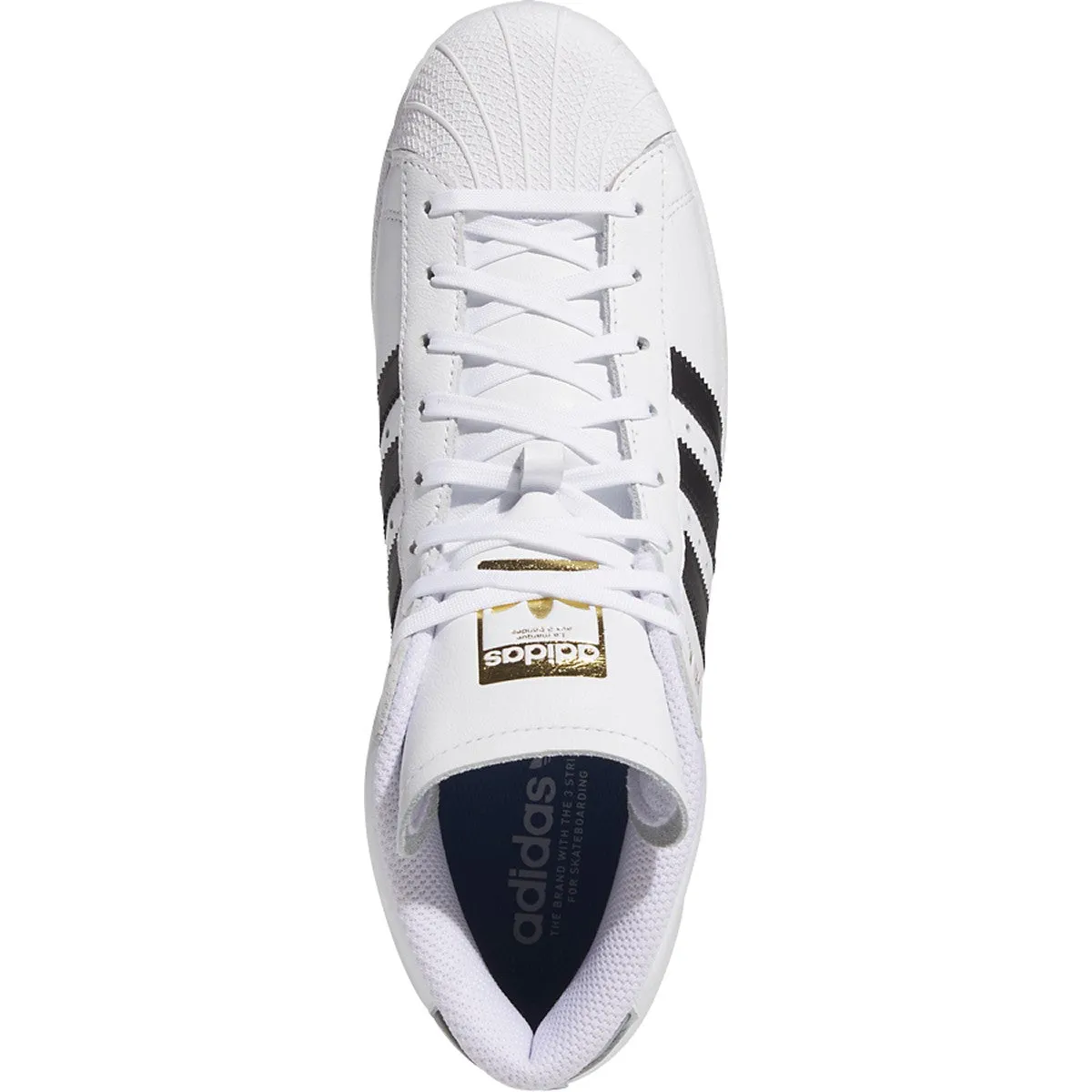 Adidas Pro Model ADV Cloud White/Core Black/Gold Metallic Freestyle Fit