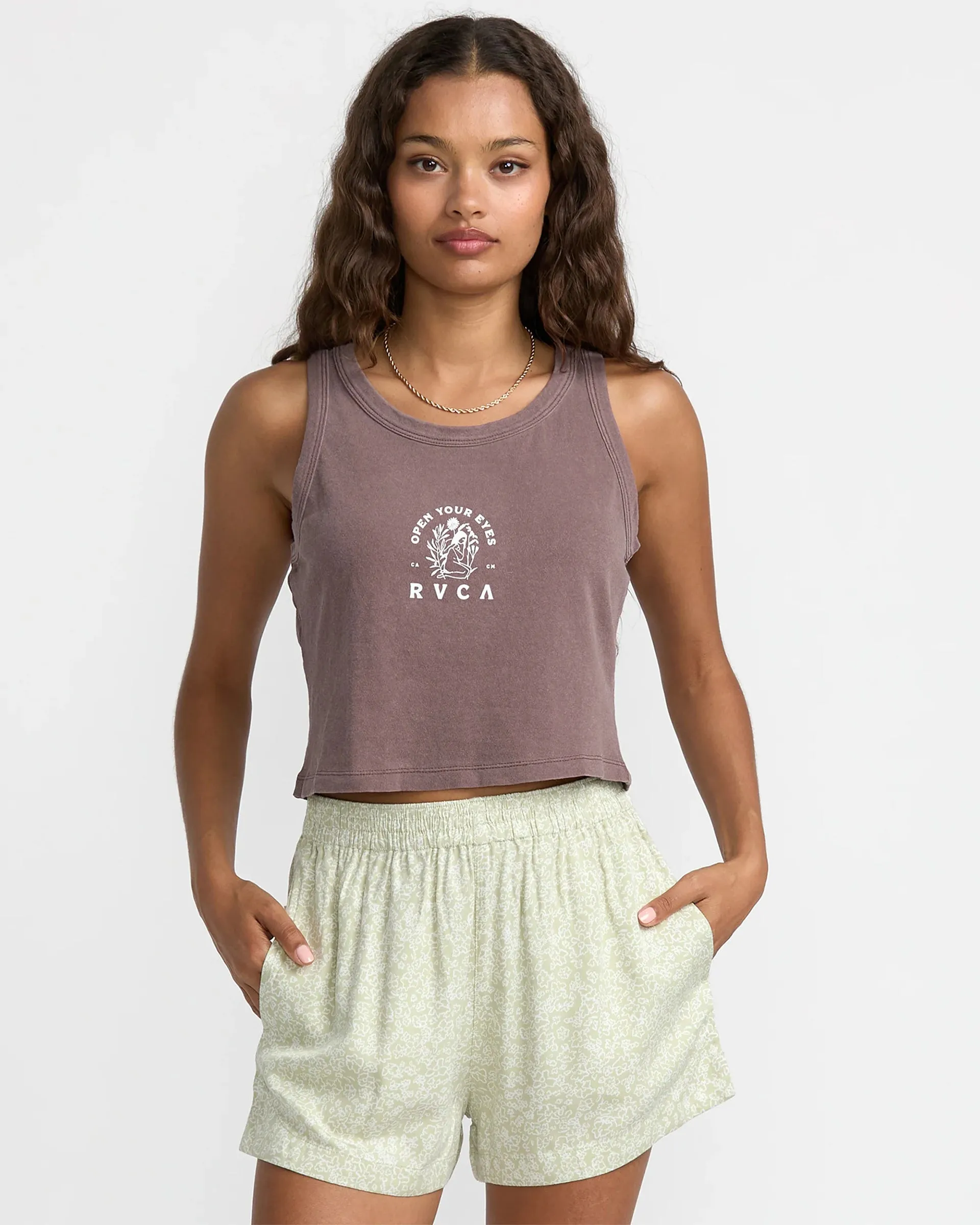 Flow Tank Top - Coffee Bean Remote - controlled front line