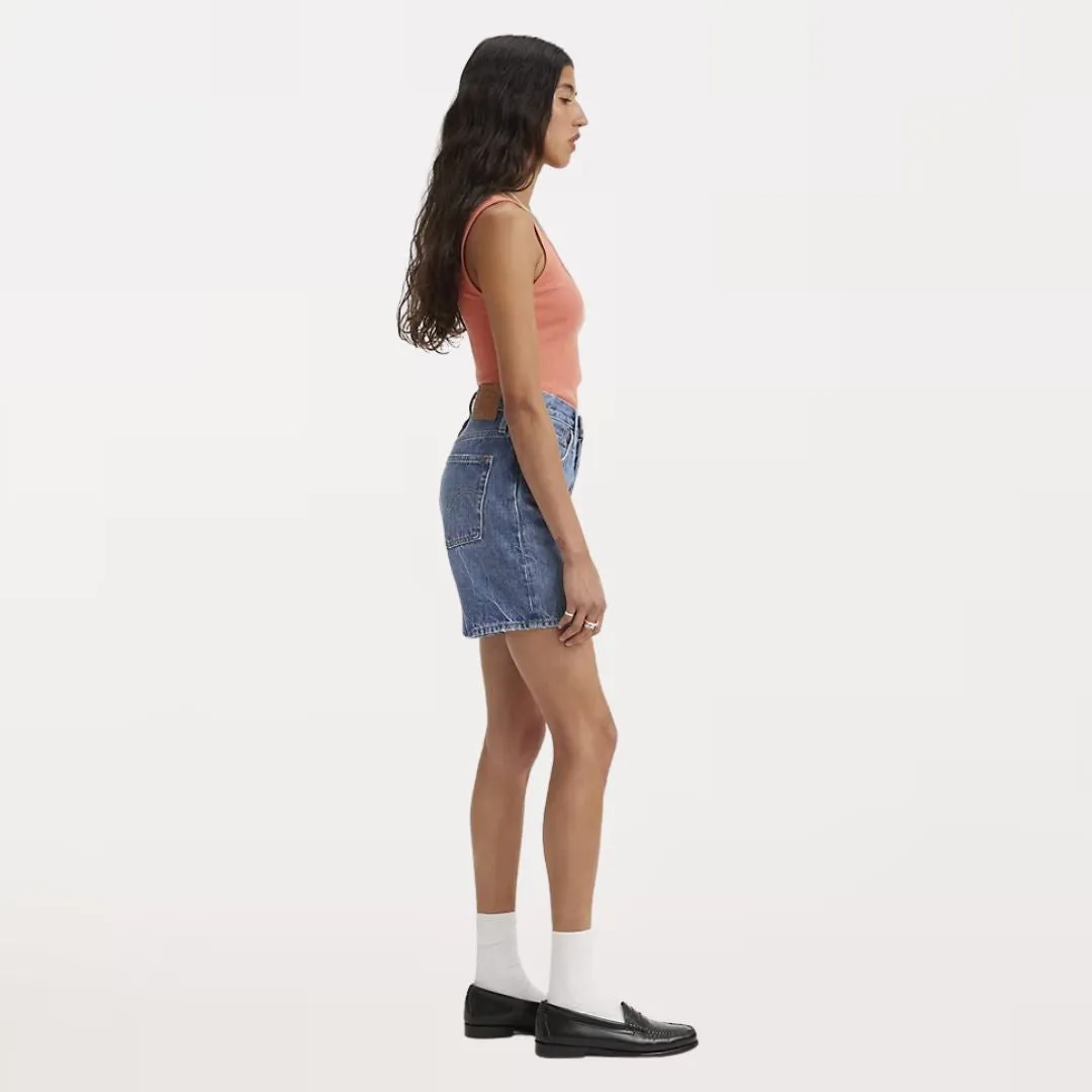 501 Mid Thigh Short (Blue Beauty) Cold Weather Quiet Charm