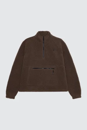 SHELTER1 TEDDY HALF ZIP Sun Protective Fabric